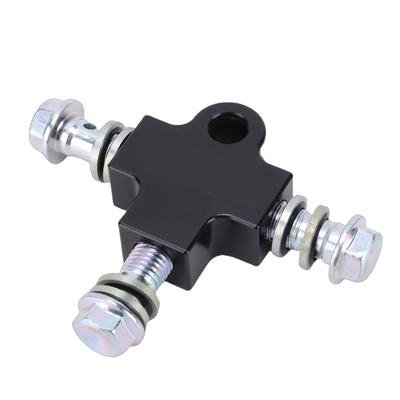 Motorcycle Hydraulic Brake Line Tee Hose Connector Fitting 3 Way Adapter for ATV Off Road Motorcycles