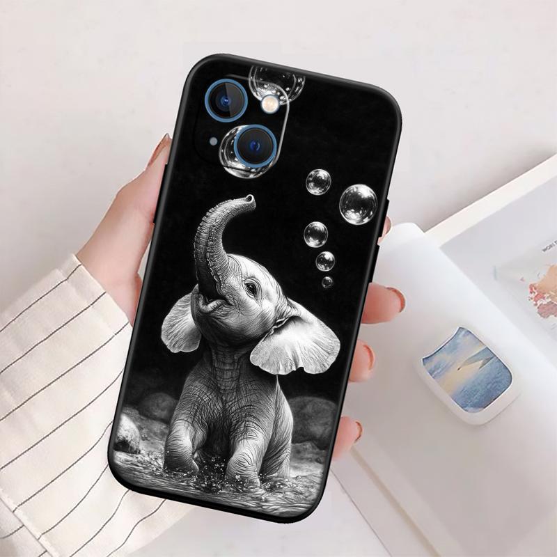 RP5 Animal Elephant New High-End Shell Phone Case for Xiaomi Poco F8 M4 M5 M6 M7 X3 X6 X7 Pro GT NFC Ultra