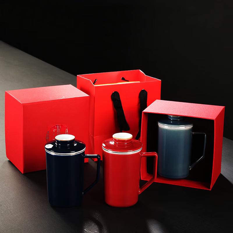 TLAKEHO Ceramic Tea Separation Brewing Cup