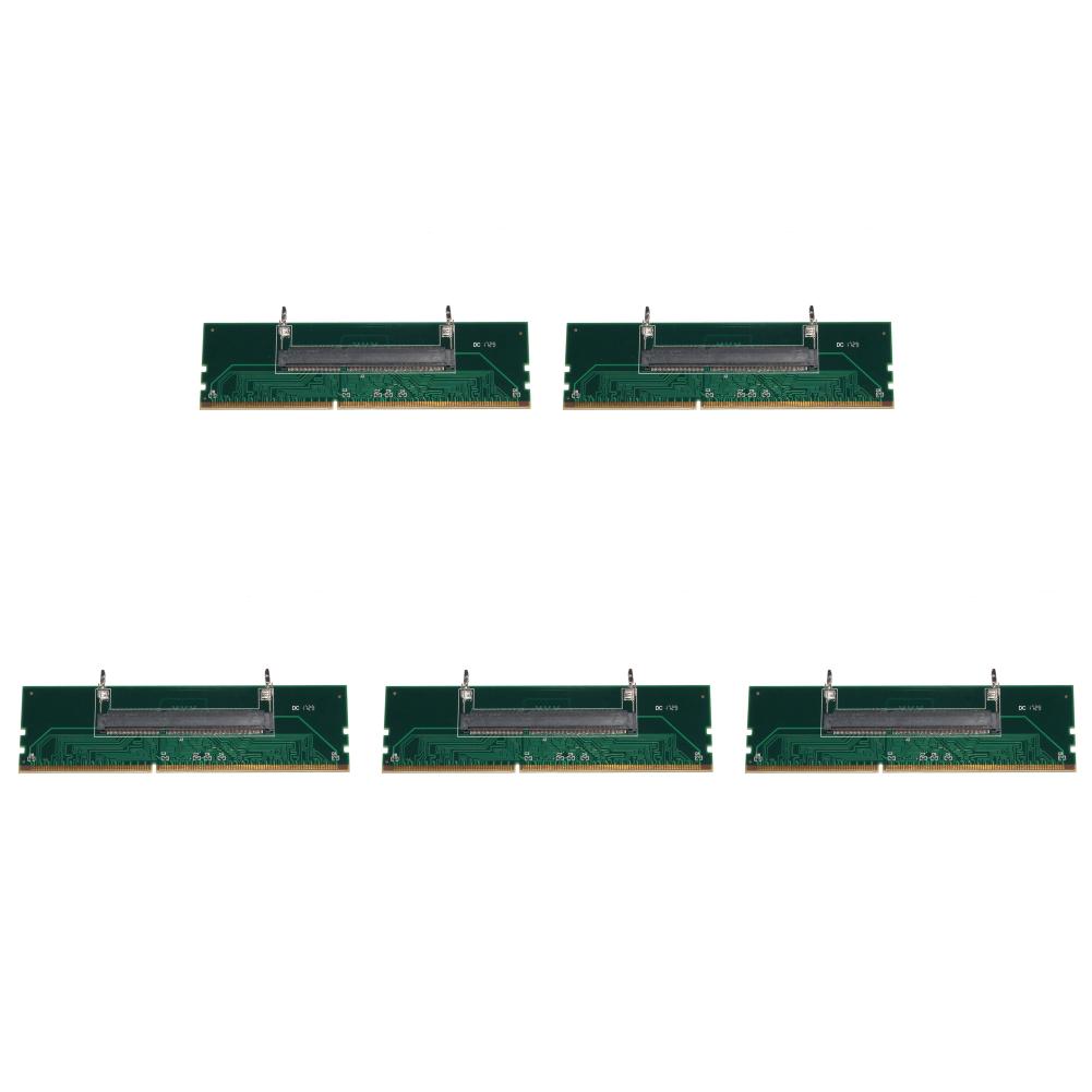 1-5Pcs Laptop DDR3 SODIMM To Desktop DIMM Memory Connector Cards Converter Adapter Support 1.5V DDR3 Memory Connector Adapter