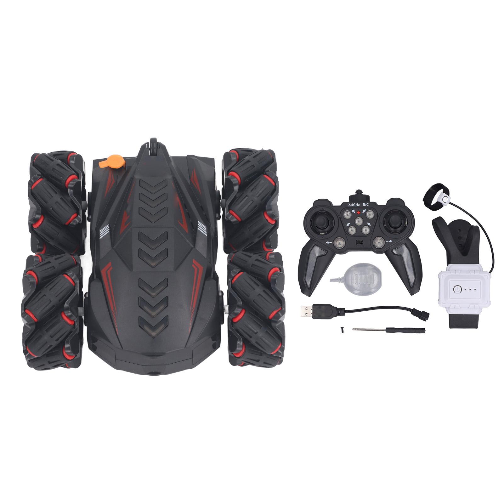 

Игрушечная машина с дистанционным управлением, двухсторонняя, RC Drift Car, распознающая жесты, трюковая машина, переворачивающаяся, RC Car для красный