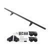 Rolling Library Sliding Ladder Hardware Kit with Brake 3.3FT Round Tube