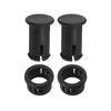 For Ford Transit 00-14 Replacement Button Kit Rear Door Check Strap Car Repair Vehicle Maintenance 4-Piece Set