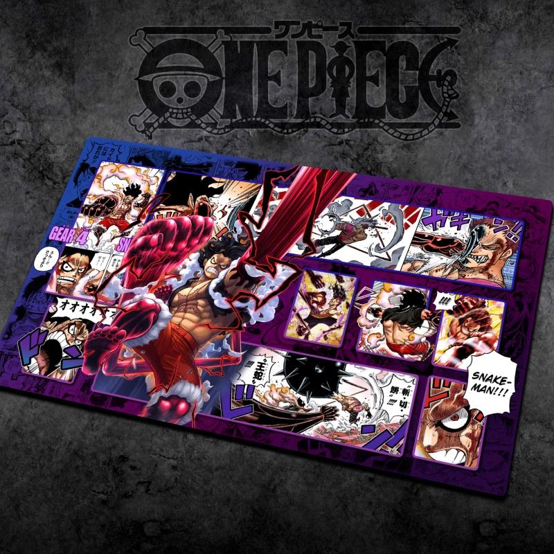 Diy One Piece Opcg Nami Luffy Card Battle Mat Charlotte Katakuri Single Player Board Game Card Battle Table Mat 30x80x0.2cm