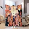 Japanese manga artist Koyoharu Gotouge's Demon Slayer blanket Soft and portable four season home bed,  office travel, lunch break, warm blanket K24