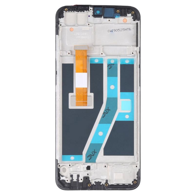 For OPPO A1k/Realme C2 (2019) OEM Grade S LCD Screen and Digitizer Assembly+Frame Part (without Logo)