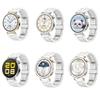 18mm Ceramiczno-Metalowy Pasek Do Huawei Watch GT5 Pro 42mm GT6-5 41mm Damska Luksusowa Bransoletka Opaska Na Nadgarstek Do Huawei Watch GT6-5-4 41mm