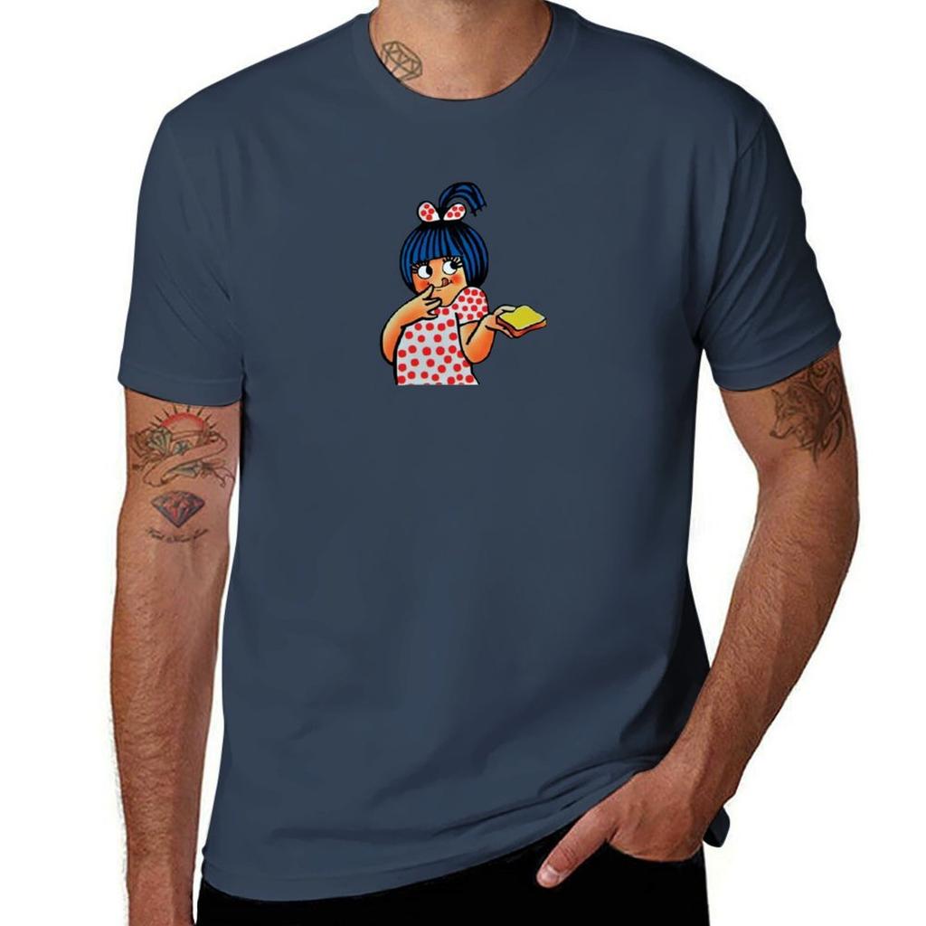 Amul Butter Girl T-Shirt T Shirts for Man Cotton Funny Funny T Shirts Dark Humor T Shirts for Man Cotton T-Shirt