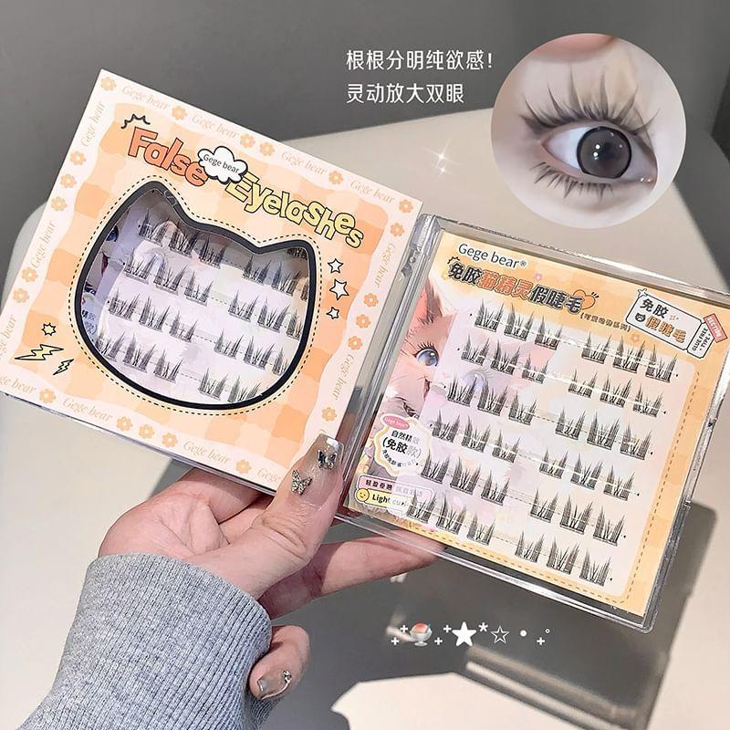 Stapi - Glue-free Animal Multipack False Eyelashes Cluster (Various Designs)