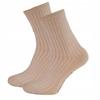 Beige Striped Socks COTTON KRYSTJAN Long Comfortable Warm 36-40
