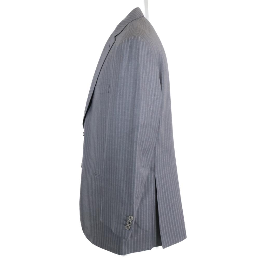 Brioni Brunico Stripe Suit Setup 52 R grayUsed