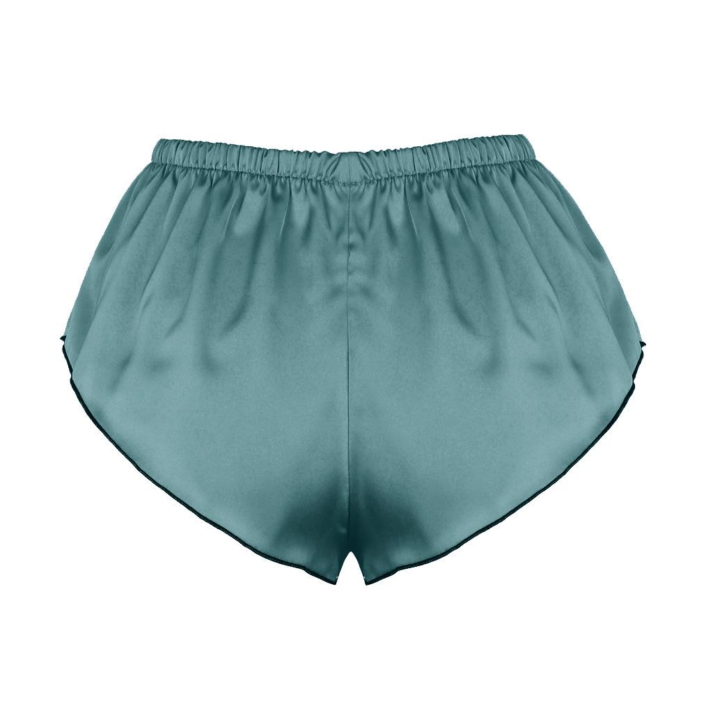 Neue Damen Übergröße sexy lockere Unterhosen aus Imitationsseide Satin Slips