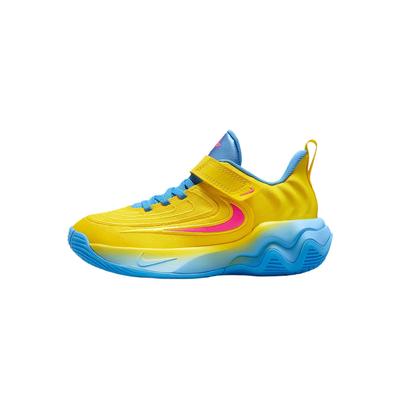 Giannis Immortality 4 PS Candy Funhouse Kids Sneakers Yellow Lightning University-Blue FZ6733-700