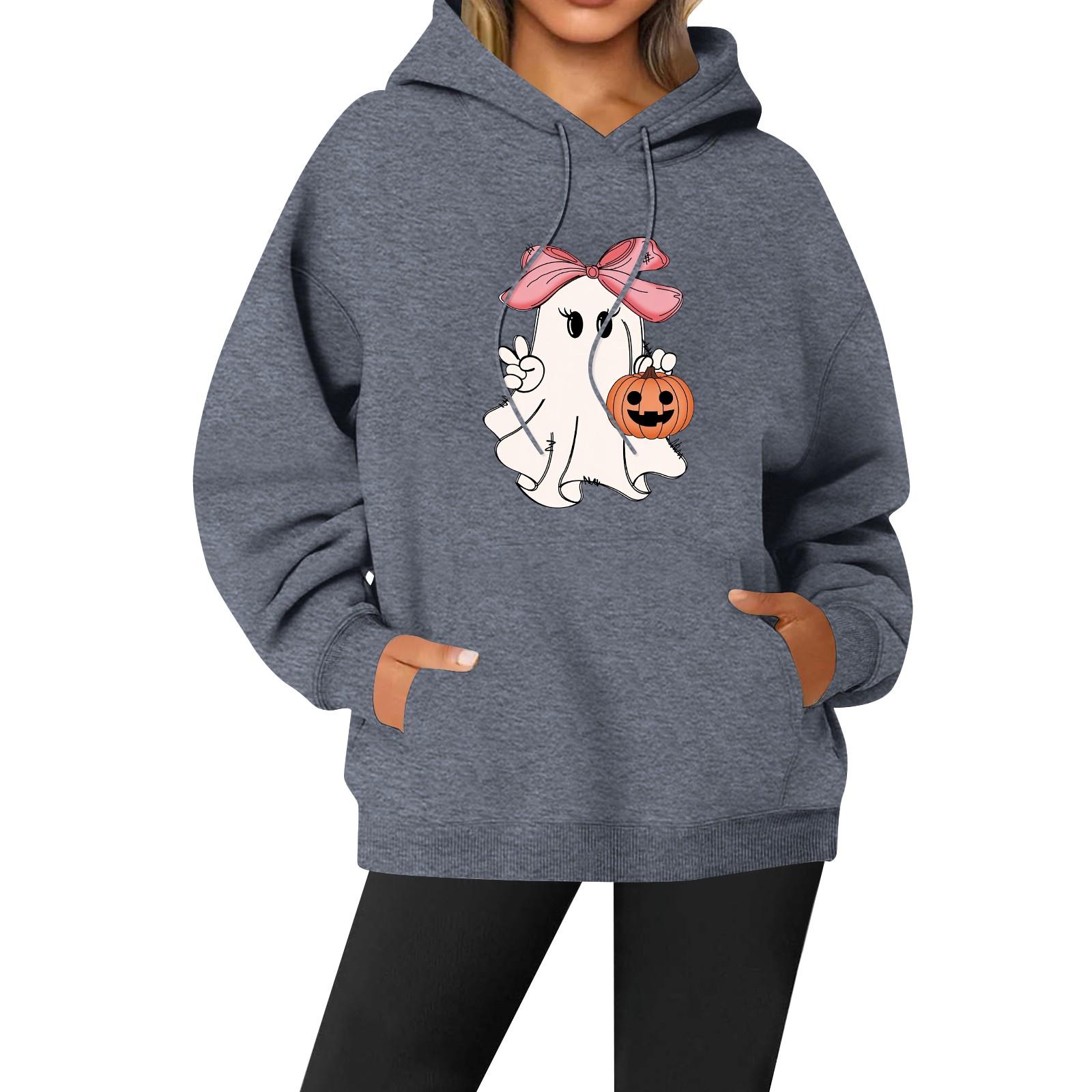 

Жіноча повсякденна модна одноколірна толстовка з довгим рукавом і капюшоном з принтом у стилі регбі XL