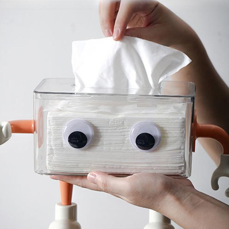 Creative Cartoon Tissue Box Funny Tissue Box Holder Modern Napkin Boxes for Living Room Decoration Accessories for Bathroom