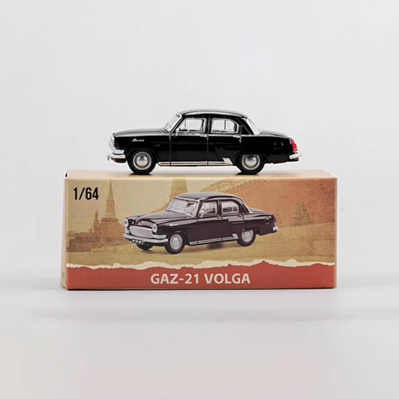 

Perka 1/64 lada 2105// 2101// FSO Polonez MR 87 //GAZ-21 Volga alloy car model static ornaments Adult Gift Toys Collectibles