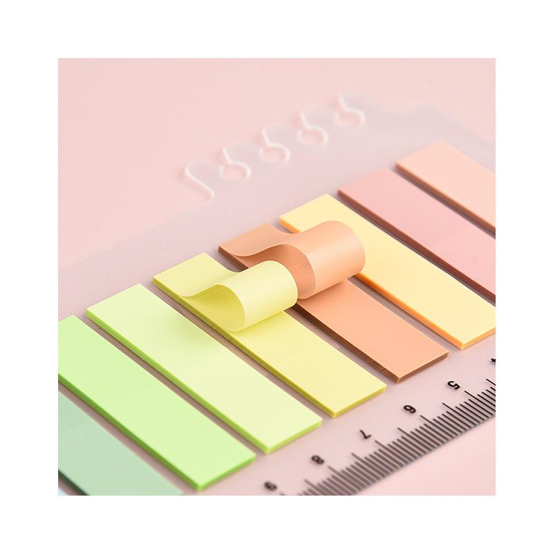 Morandi Color Sticky Note Index Tabs – Loose-leaf Classification Memo Pad Labels