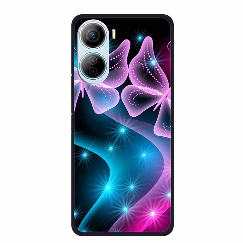 For ZTE Libero 5G IV Case Luxury Cartoon Silicone TPU Back Cover Soft Phone Cases for ZTE Libero5G IV A302 Protective New Fundas