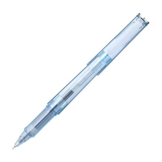 Sailor Pen TUZU Ballpoint Pen Glassy Crystal Sky Gift Pack 81-0249-203 Natural Fit Grip ENERGEL Ink 0.5mm Black Cap Type Made in Japan