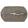 Cushion Cover 2 pcs HEERLEN Light Grey Ø 15 x 40 cm Velvet