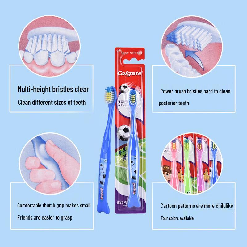 Colgate Kids Ultra Soft Bristle Toothbrushes