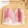 PU 100 Envelopes Money Saving Challeng Waterproof Savings Challenges Sheets Budget Money Notebook