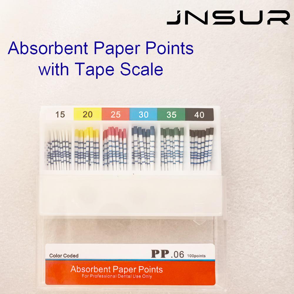 0.02 0.04 0.06 Dental Filling Material Dentist Product Root Canal Endodontic Paper Tips Dental Absorbent Paper Points