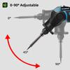 Newbeny 30W Electric Soldering Iron Gun Welder Hot Air Gun Heating Welding Machine 400℃ Adjustable Temperature For 12V Battery