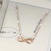 European and American simple jewelry lucky number 8 infinite love bracelet women's classic popular jewelry