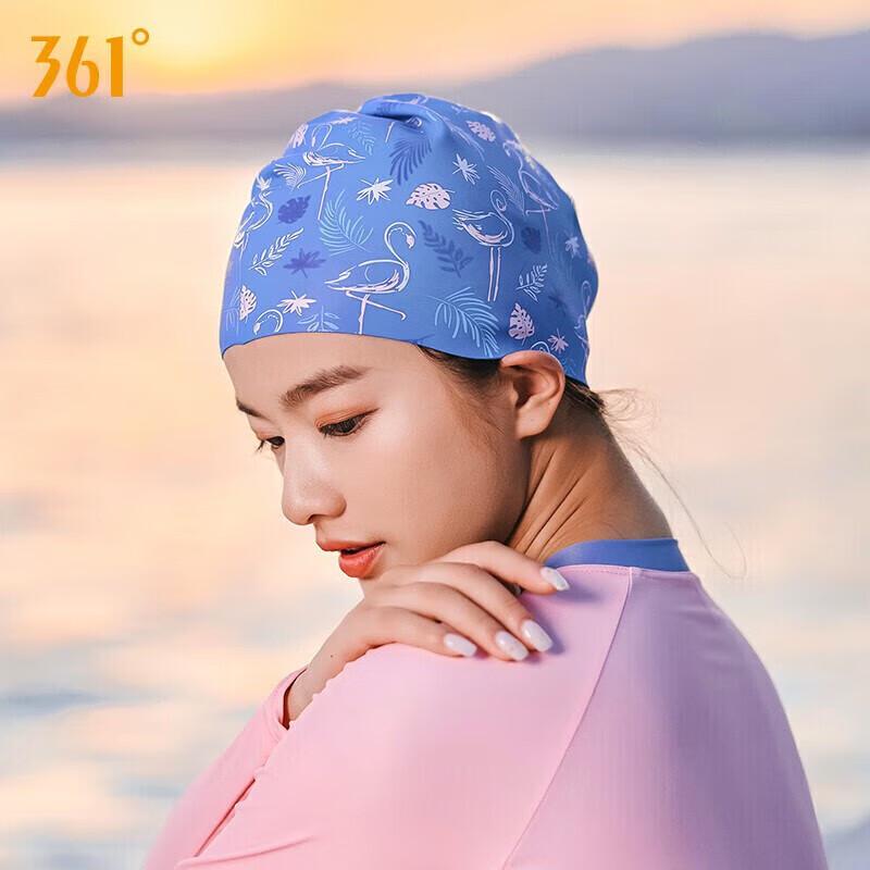361° Women's Silicone Long Hair Swim Cap