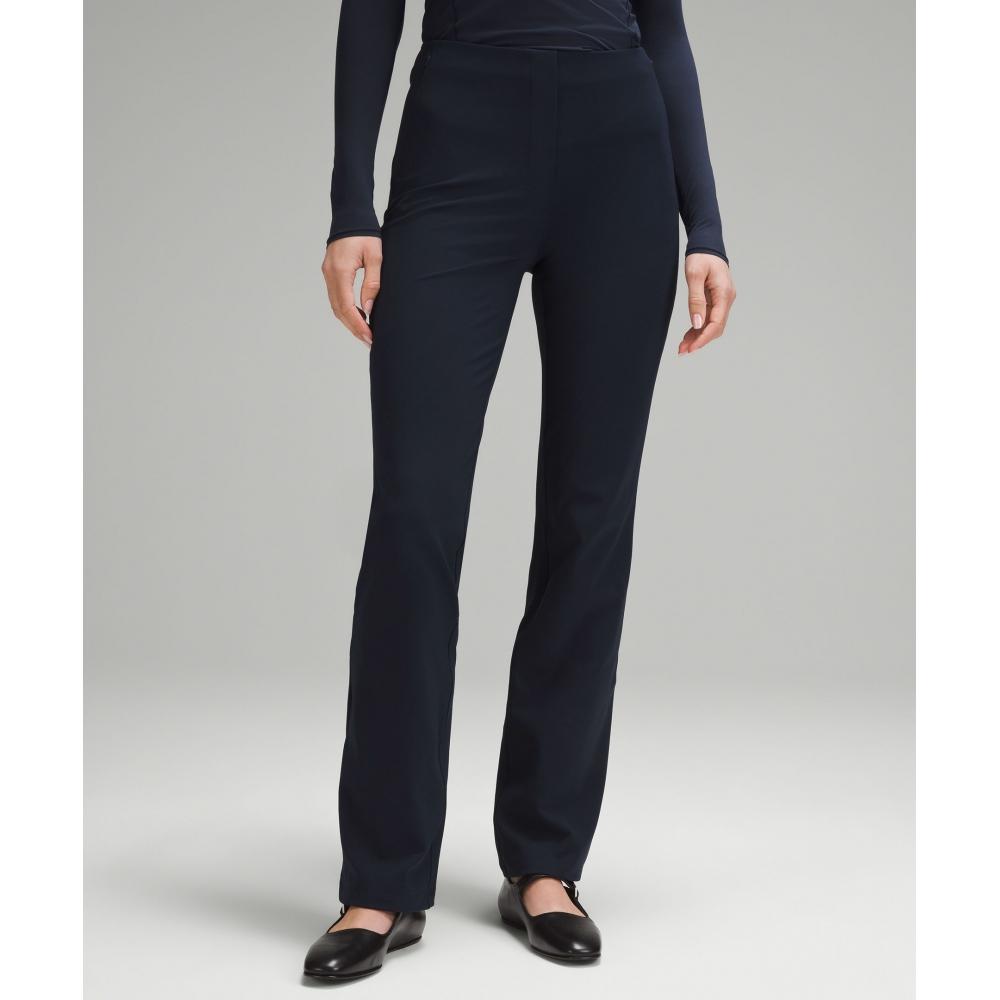 

LululemOn Smooth Fit Pull On High Rise Pant Regular True Navy 0