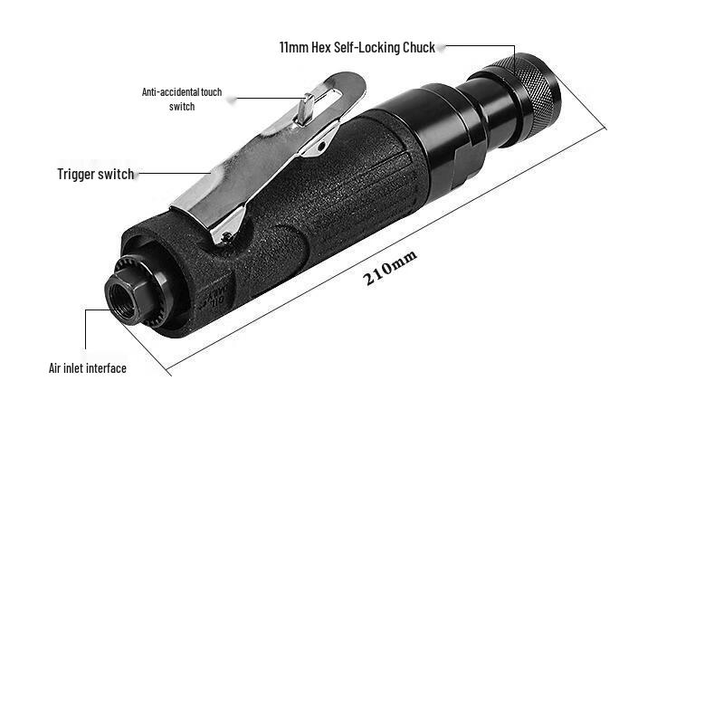 Naisi Di Pneumatic Low-Speed Tire Buffer Grinder