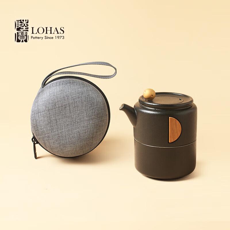 Lu Bao Portable Ceramic Travel Tea Set