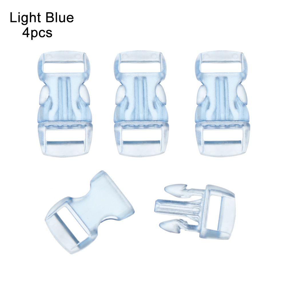 quality 3/8" 10mm Curved Dog Collar Strap Webbing Outdoor Tool Camp Bag Parts Side Release Buckle
