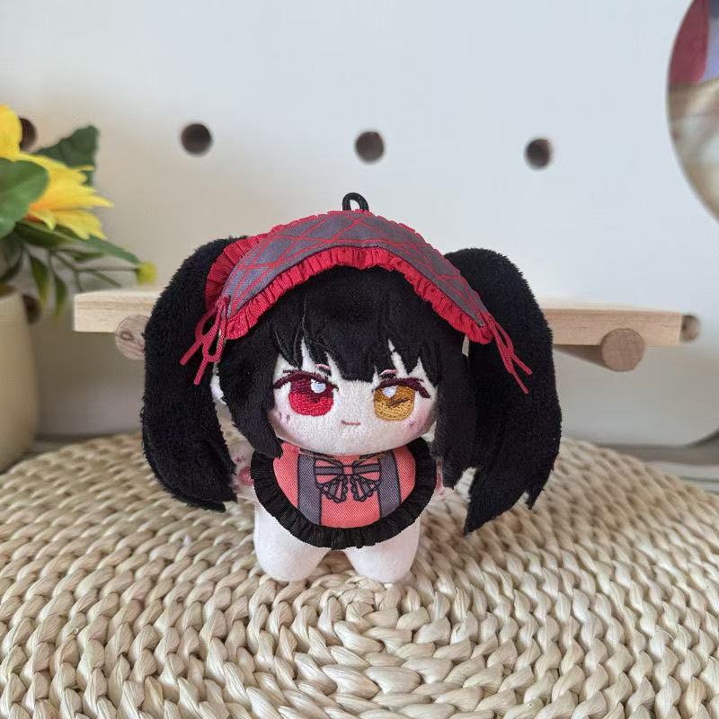 Anime Date A Live Plush Dolls Keychain Yatogami Tohka Pendant Dolls Anime Kotori Itsuka Stuffed Toys Girl Birthday Surprise Gift