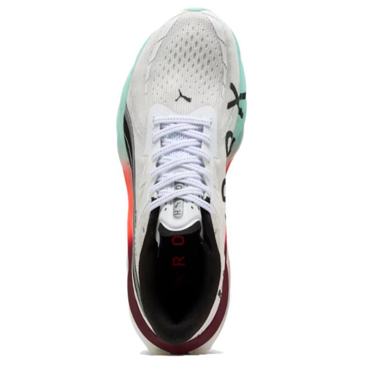 Puma HYROX X Velocity Nitro 4 Glowing Red Mint Melt  Men Sneakers White 311911-01