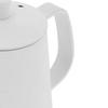 Gooseneck Coffee Pot, Drip Kettle, 350ml, Narrow-Mouth Stainless Steel, Coffee and Tea, Coffee Drip Pot (White)