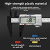 0-150MM Vernier Caliper Plastic Digital Caliper, Inch Metric Fraction Conversion, Large LCD Display Measurement Tool