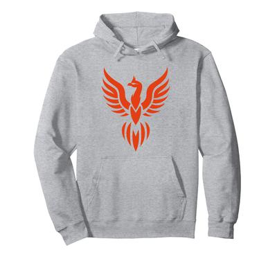 Humor Phönix Tiere Schlicht Feuer Vogel Phönix Kapuzenpullover