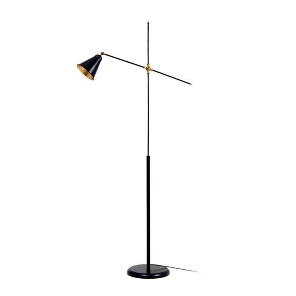 Lampă de podea din metal Corre Roman Negru