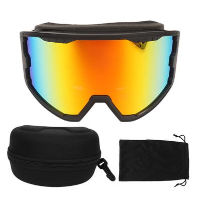 Gafas de Esquí Doble Capa Protección Solar Antivaho Elasticidad Ajustable Gafas de Snowboard para Hombres Mujeres Jóvenes