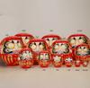 Shigeta Daruma Made In Japan Daruma Takasaki Family Safety Good Luck Auspicious Passing Winning Prayer Ornament Traditional Craft Height 25cm 7 Red