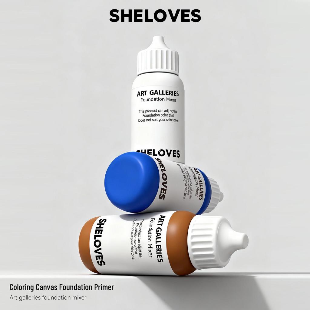 White Foundation Liquid Mix: Stage Makeup Adjuster for Dark Base