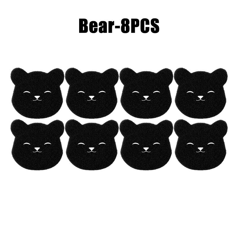 Pet Hair Remover Bear Shape Laundry Ball Washing Machine Lint Catcher Reusable Clothes Sofa Cat Dog Hair Cleaning Sponge