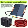 12AWG XT60 Connector Cable Silicone Tinned Copper Extension Lead 6M for RV Car & Energy Storage Battery Charging Wiring
