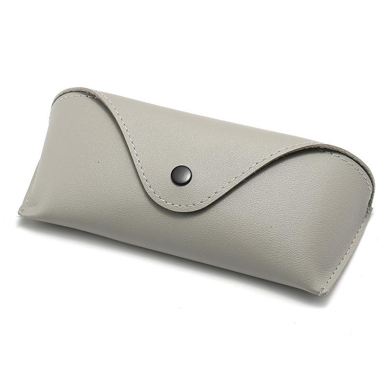 Estuches para gafas de sol resistentes a la presión Estuche blando para gafas Estuche para gafas Hebilla de colores Nuevas pequeñas cajas para gafas con hebilla de lichi