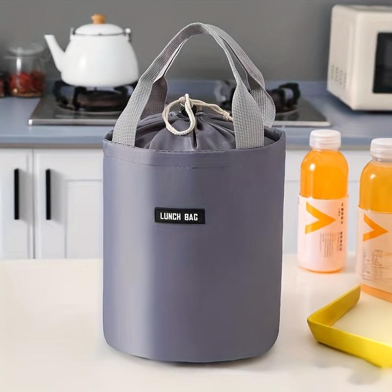 Portable Round Insulated Lunch Bag, Not for Food Contact. (Non-Food Contact)