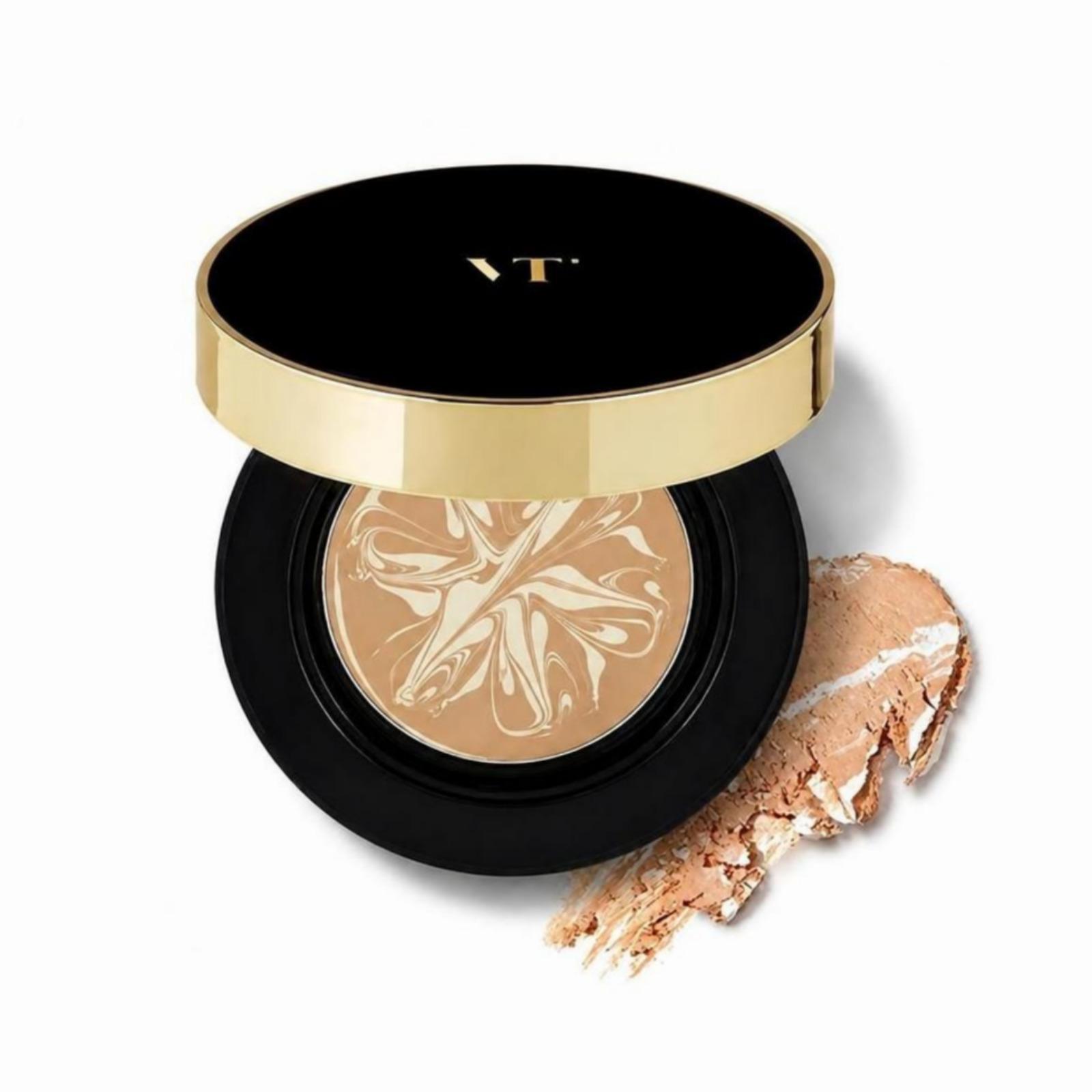 VT Cosmetics Essence Skin Foundation Pact #21 Light Beige Cushion Foundation 12g
