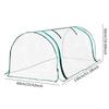 Mobile Mini Greenhouse Ventilated Plant Insulation Cover Without Pole Portable Home Tunnel Greenhouse Cover Garden Accessories