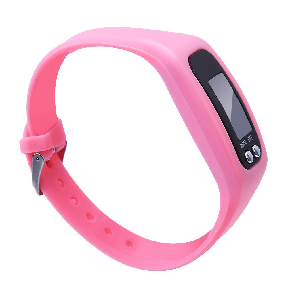Smart Bracelet Watch Wristband Calorie Counter Pedometer Sports Fitness (Pink)